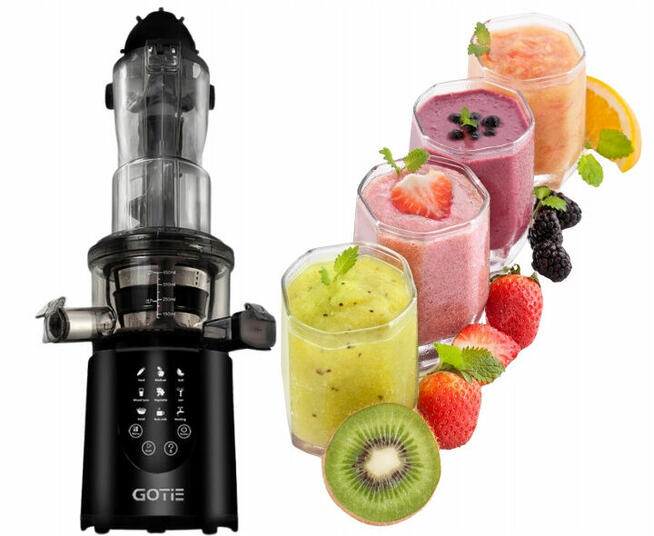 Wyciskarka wolnoobrotowa 3w1 Sok Przecier Sorbet GOTIE GSJ-6