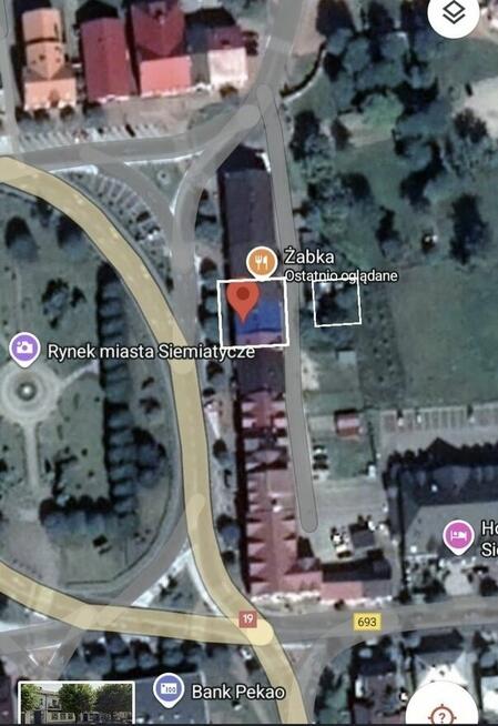 Kamienica w centrum miasta Siemiatycze