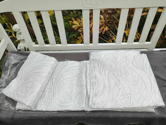 Afrykańska koronkowa tkanina tiulowa do szycia zasłon Haft