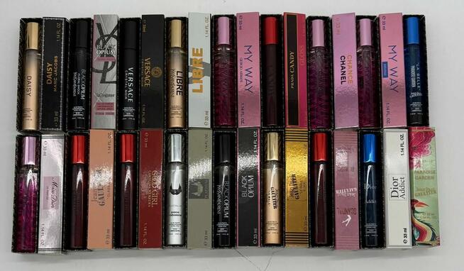 Perfumetki 33ml mega mocne zapachy