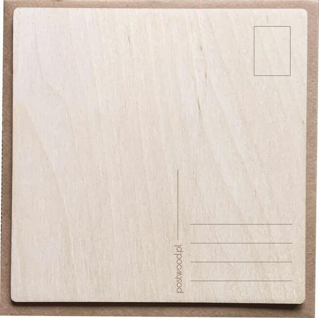 Współpraca, poszukiwani odbiorcy drewnianych pocztówek.