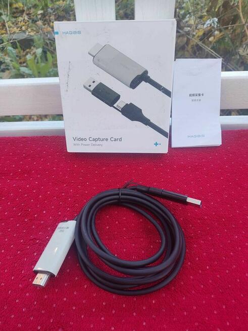 Karta Przechwytująca Wideo Video USB3.0 Kabel HDMI PS4 PS5