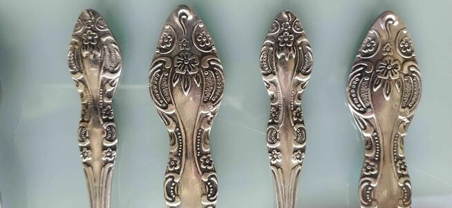 Sztućce obiadowe nierdzewne produkcji ZSRR