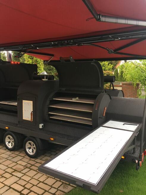 Texas 1 XXL ,smoker , trailer , grill na przyczepie , BBQ