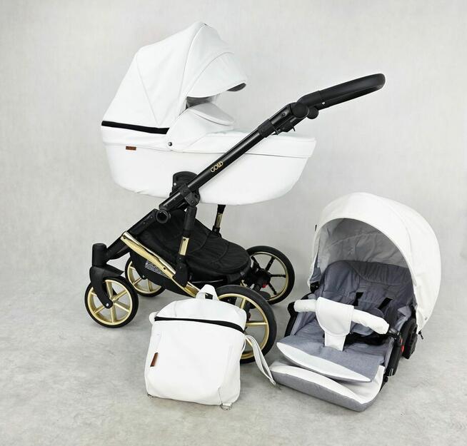 OKAZJA Nowy Powystawowy Wózek Dziecięcy Berco 2w1 Spacerówka