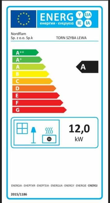 Wklad kominkowy Lewy Torn