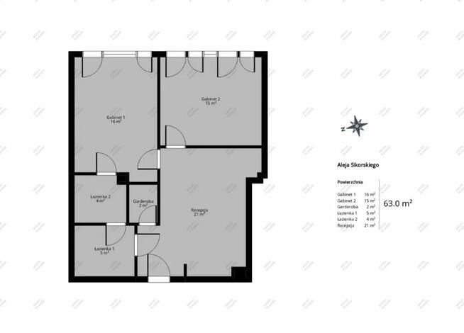Lokal użytkowy Warszawa gm. Mokotów Mokotów, Stegny, Aleja Gen. Władysława Sikorskiego