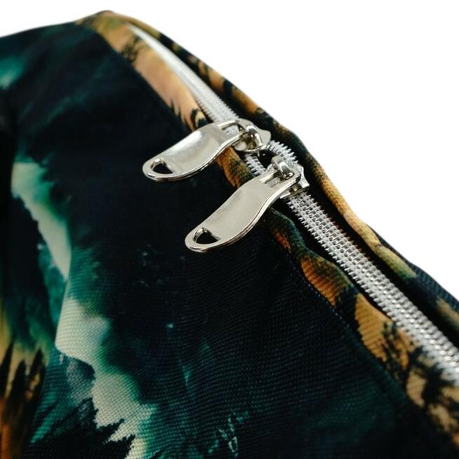 Torbo Plecak Damski 3w1 z motywem gór i lasu