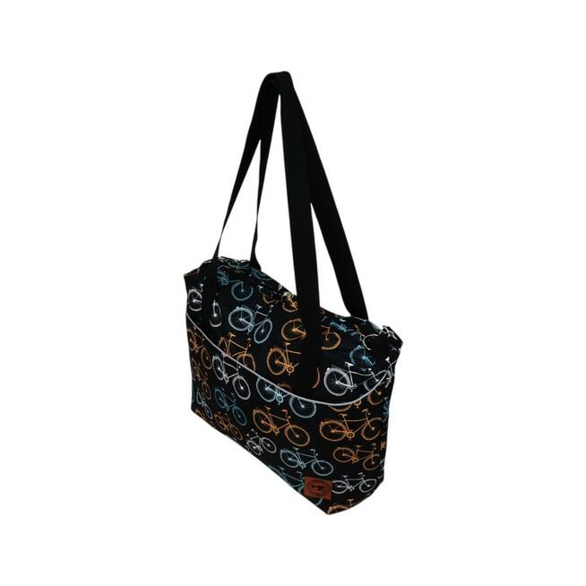 Torbo Plecak Damski 3w1 z motywem rowerów