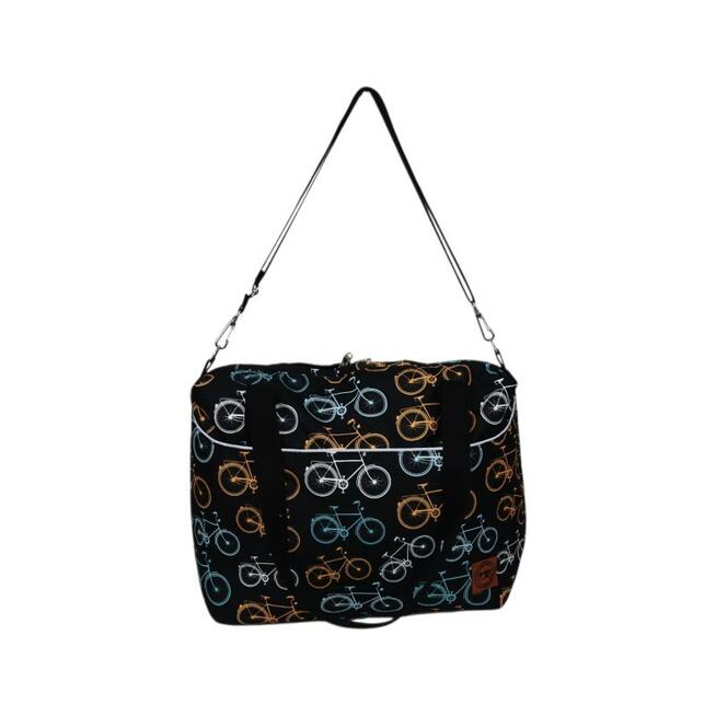 Torbo Plecak Damski 3w1 z motywem rowerów