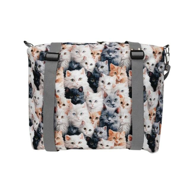 Torbo Plecak Damski 3w1 z motywem kotów