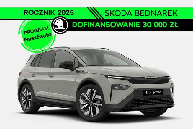 Škoda ELROQ 60 Sportline, 63kWh, 204 KM