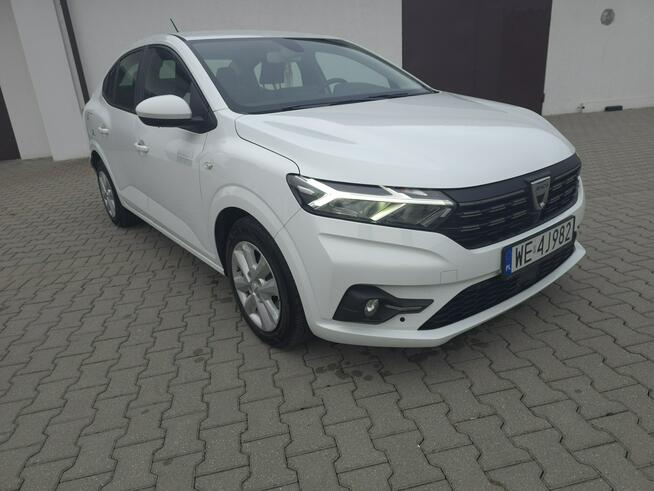 Dacia Logan 1,0Turbo+Gaz. Salon PL.Kam.Cof.1Właściciel.Tempomat.Ledy.Klimatyzacja.