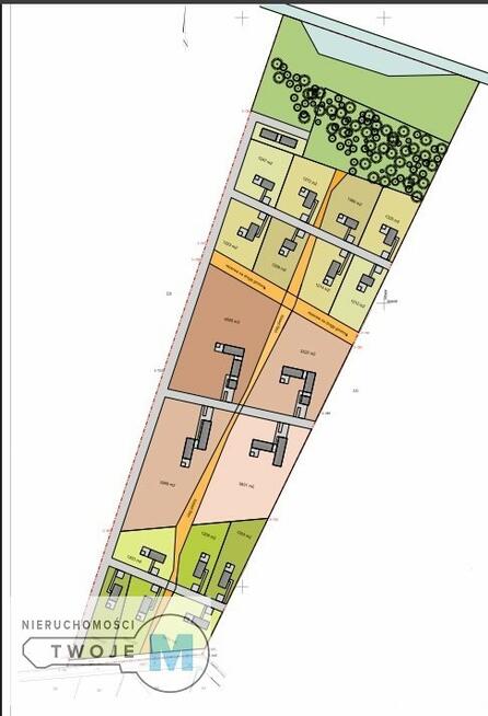 Działka leśna Strawczyn Korczyn