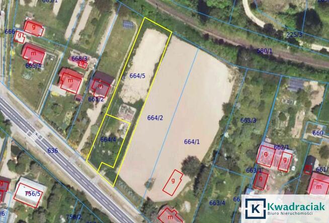 Działka budowlana Nowosielce gm. Zarszyn,