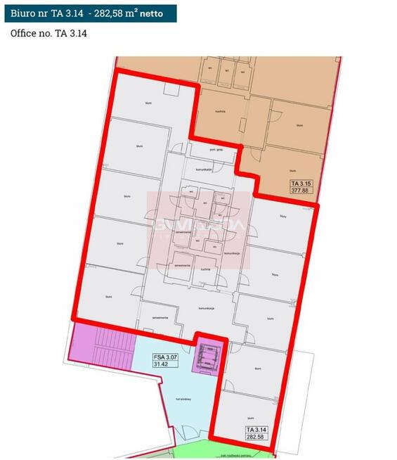 Powierzchnia biurowa Warszawa Ursynów