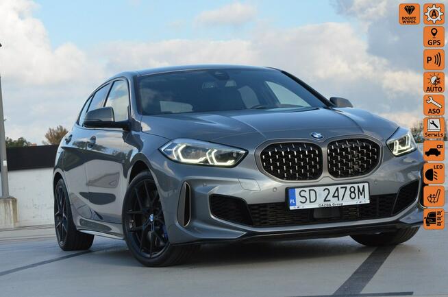 BMW 135 xDrive  306 KM M-Pakiet/Head-Up/LEDy/ Kamera/ Kubełki/ Harman/El.klapa