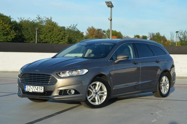 Ford Mondeo 2.0 TDCi 150 KM aut. LEDy/ Navi/ Grzania/ Kamera/ Grzana szyba/ Alu