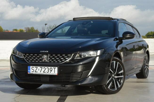 Peugeot 508 1.6T 224 KM aut. GT Line Panorama/Navi/Kamera/Skóra/Grzania/Masaże/Alu