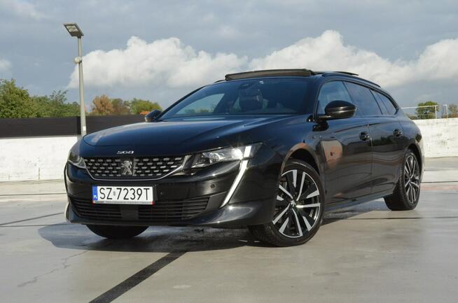 Peugeot 508 1.6T 224 KM aut. GT Line Panorama/Navi/Kamera/Skóra/Grzania/Masaże/Alu