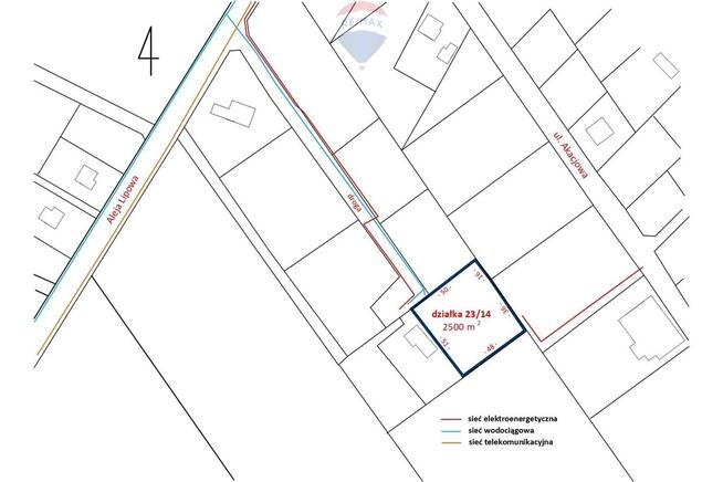 Działka 2500m2 pod usługi, Radziejowice Parcel