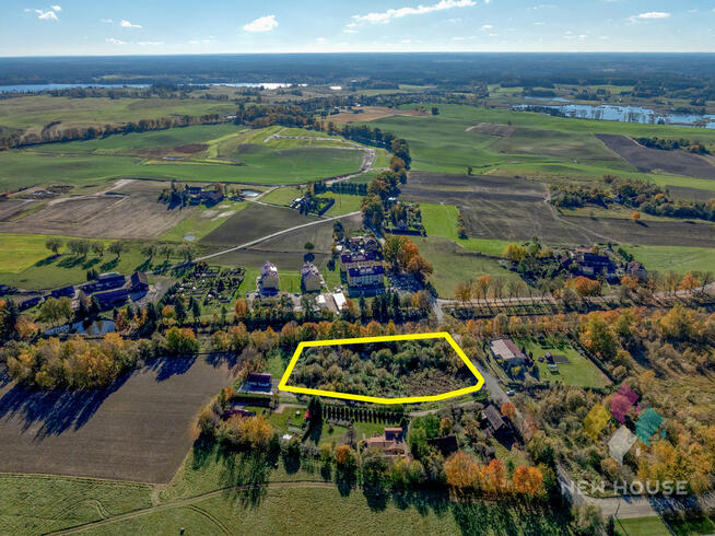 Działki z warunkami zab. pod 3 budynki mieszkalne