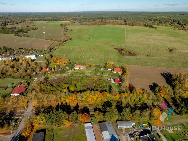 Działki z warunkami zab. pod 3 budynki mieszkalne