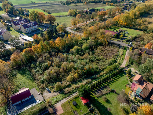 Działki z warunkami zab. pod 3 budynki mieszkalne