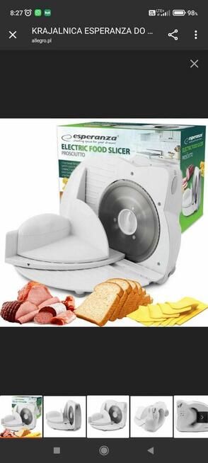 Krajalnica do chleba Maszynka do chleba Esperanza