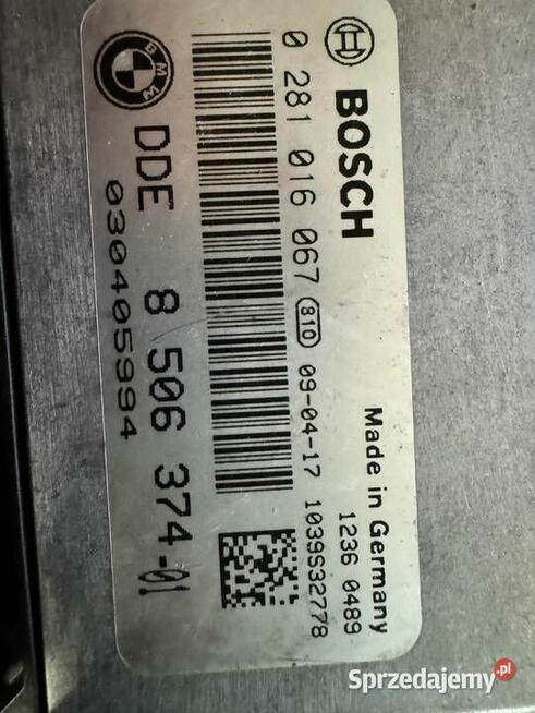 Sterowniki Silnika Bmw E61 520D N47D20 AT BezIMMO 8506374 02