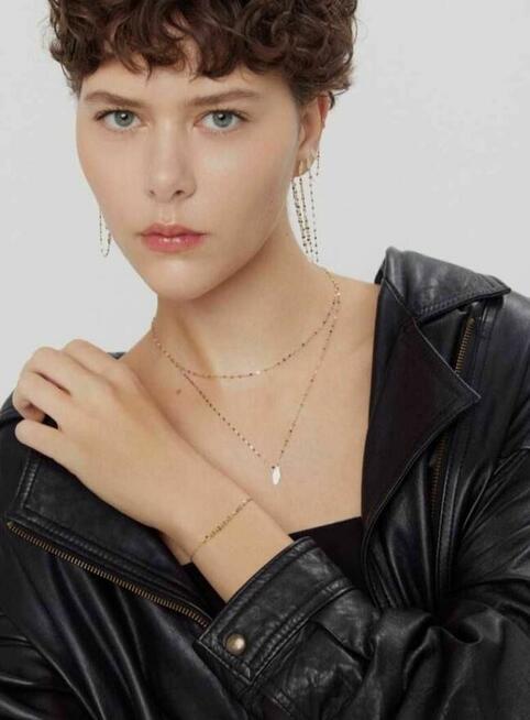 Lancuszek zloty wkruk kaskadowy