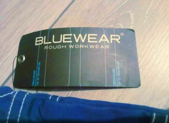 Spodnie ogrodniczki z ochroniaczami na szelkach 98/104