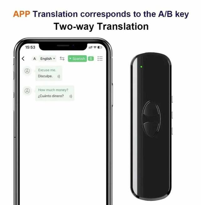 kieszonkowy Tlumacz jezykowy 137 jezykow szybki przenosny