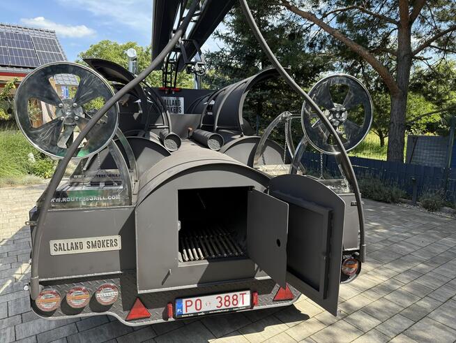 Texas 1 XXL ,smoker , trailer , grill na przyczepie , BBQ