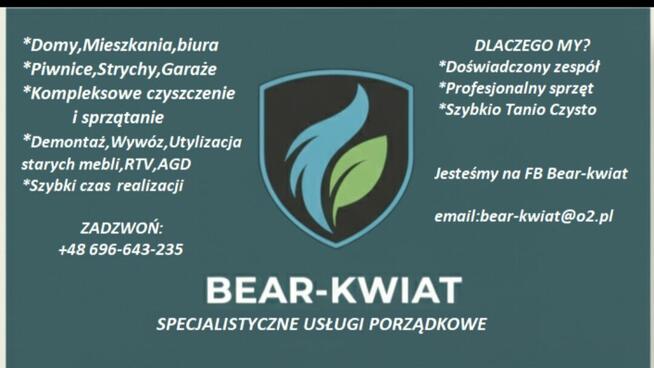 Specjalistyczne usługi porządkowe