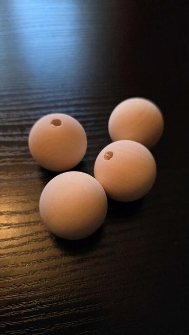 Korale drewniane 25mm