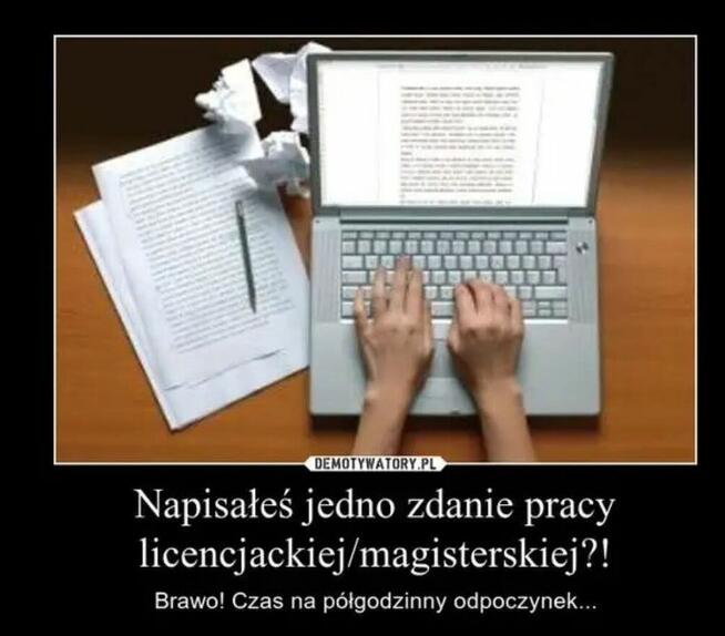 Pomoc w pisaniu i formatowaniu prac dyplomowych