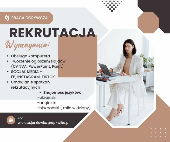 REKRUTACJA - PRACA DORYWCZA