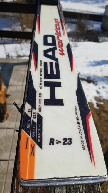 Narty Head GS World Cup liquidmetal - gigantowe 183cm