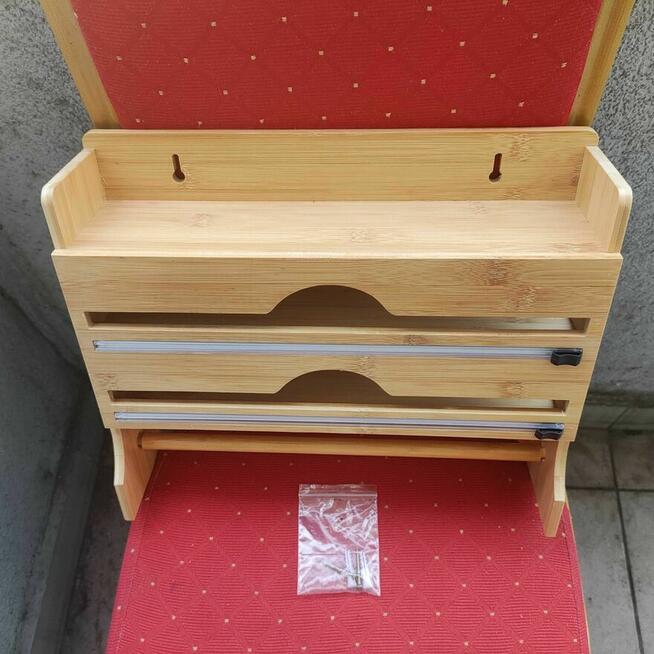 Półka na Przyprawy podajnik do folii ręcznik papierowy