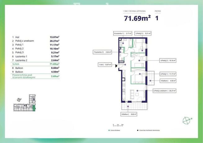M4 w nowej inwestycji w sercu Mokotowa