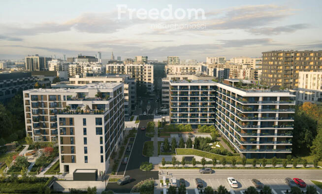 Przytulne M2 w nowej inwestycji na Mokotowie