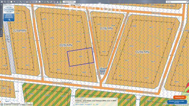 Działka budowlana jednorodzinna w Dźwirzynie