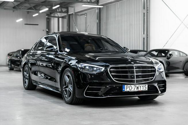Mercedes S 580 Gwarancja 03.2027. Monitory, skrętna oś 10, duży Head Up.