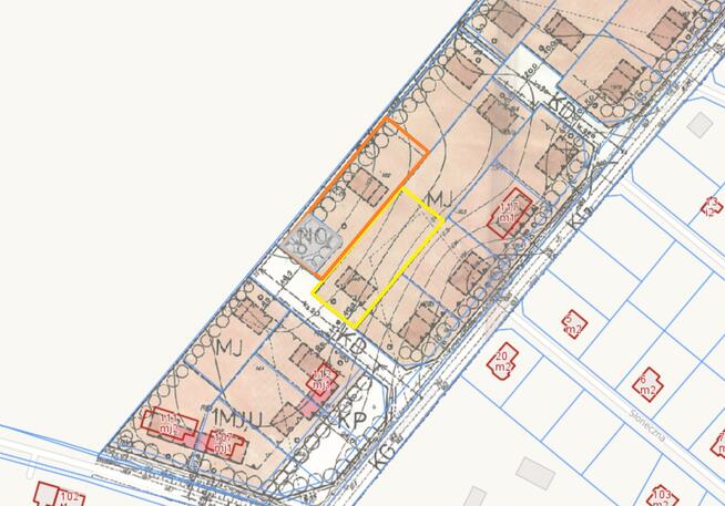 Sprzedam trzy działki w Komorowie ul. Piękna