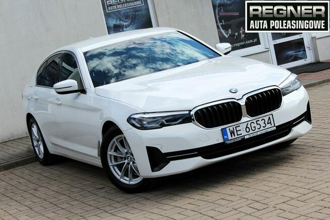 BMW 518 Salon PL FV23% Skóra Nawigacja LED Ambient Serwis ASO Gwarancja