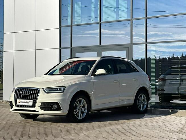 Audi Q3 S-LINE! LED Bixenon Skóra Grzane Fotele Navi Tempomat Hak GWARANCJA !