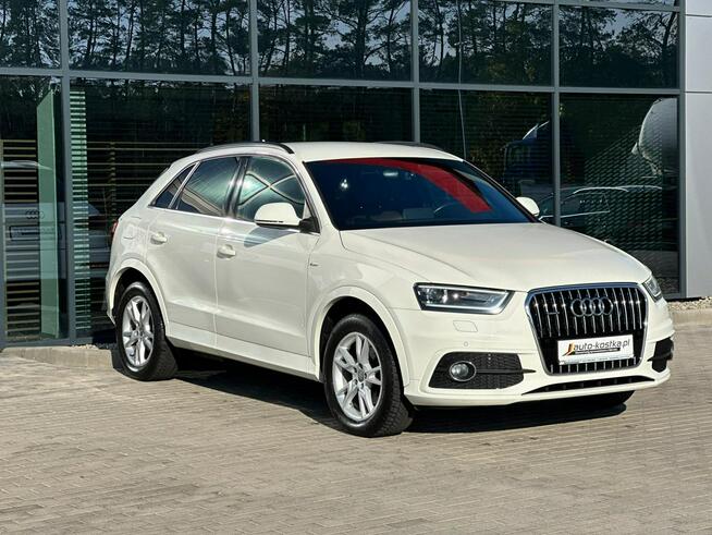 Audi Q3 S-LINE! LED Bixenon Skóra Grzane Fotele Navi Tempomat Hak GWARANCJA !