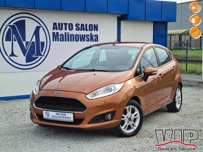 Ford Fiesta Klimatyzacja Led Grzane Fotele+Szyba Przód Halogeny Start/Stop Alu