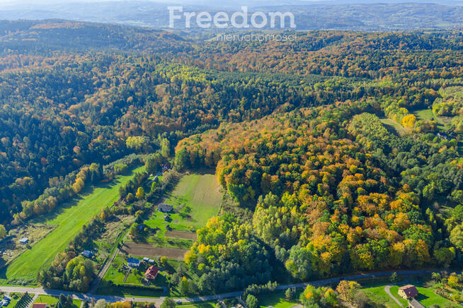 Widokowa działka 5779 m² Mogielnica k. Rzeszowa